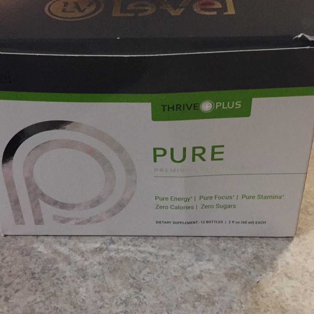 Pure thrive energy shots
